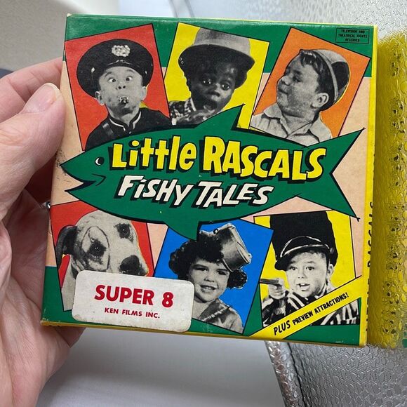 Vintage Little Rascals Fishy Tales Super 8 home movie silent film. - Picture 2 of 6